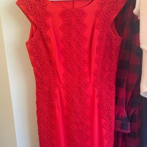 Antonio Melani Size 10 Pencil Dress. Comes right above the knee - I’m 5’8.